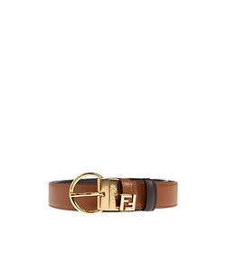 Fendi Logo Plaque Reversible Belt