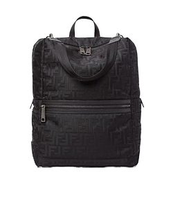 Fendi Lui Ff Jacquard Backpack