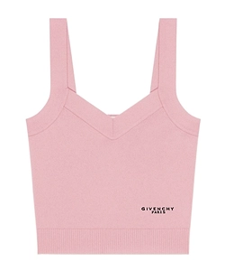 Givenchy V-Neck Ribbed Tank Top