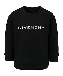 Givenchy Kids Logo-Detailed Crewneck Sweatshirt