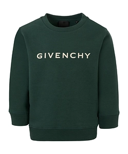 Givenchy Kids Logo-Detailed Crewneck Sweatshirt