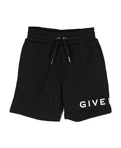 Givenchy Kids Logo Printed Drawstring Shorts