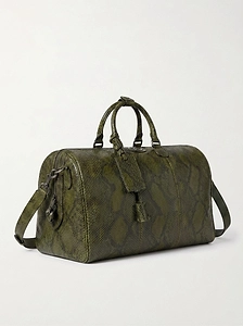 Maxi Python Duffle Bag