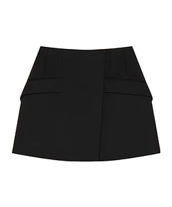 Mini Skirt In Wool