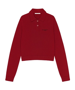 Polo In Wool And Cashmere