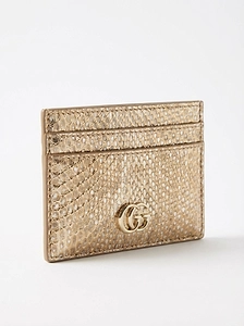 Gg Marmont Python Card Case