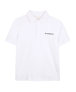 Givenchy Kids Short-Sleeved Logo Printed Polo Shirt
