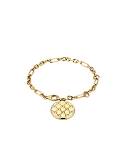 Gg Motif Charm Chain Bracelet