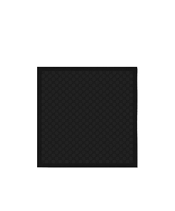 Gg Silk Cotton Pocket Square