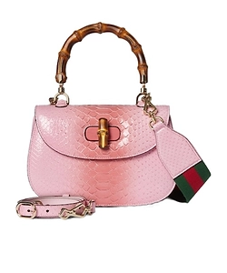 Gucci Bamboo 1947 Python Small Bag