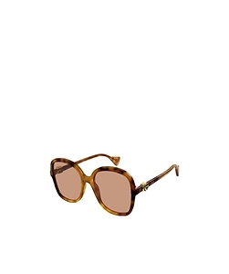 Gucci Eyewear Butterfly Frame Sunglasses
