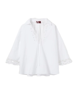 Gucci Embroidery Poplin Shirt