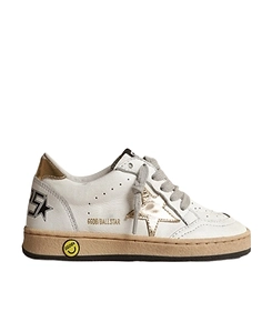 Golden Goose Kids Round Toe Lace-Up Sneakers
