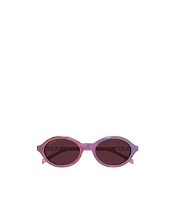 Gucci Eyewear Oval Frame Sunglasses