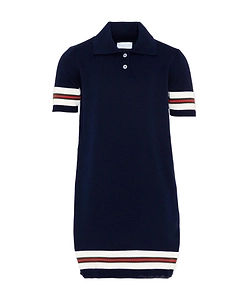 Gucci Kids Web Detailed Polo Dress