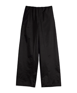 Technical Silk Poplin Pants