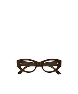 Gucci Eyewear Panthos Frame Glasses