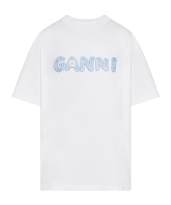 Ganni Crewneck T-Shirt