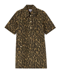 Dress In Leopard Denim