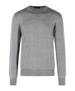 Gran Sasso Fine Knit Crew Neck Knitted Sweater