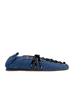 Sporty Ballerina In Denim