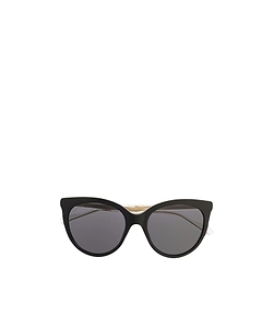 Gucci Eyewear Round Cat Eye Frame Sunglasses