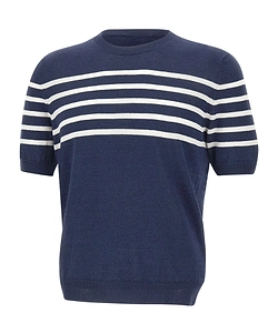 Gran Sasso Striped Crewneck Jumper