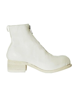 Logo Zipper Booties