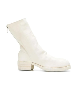Logo Back-Zip Boots