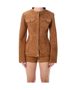 Haikure Temple Fitted Button Jacket