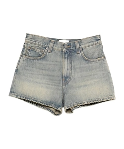 Haikure Brut High-Waisted Denim Shorts