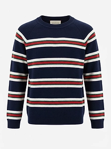Children's Cotton Sweater With Web