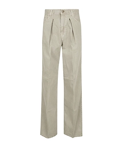 Haikure Pleated Wide Leg Jeans