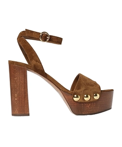 Gianvito Rossi ArdÉA Studded Platform Heeled Sandals