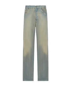 Haikure Logo Patch Straight Leg Jeans