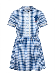 Gucci Kids Gingham Dress