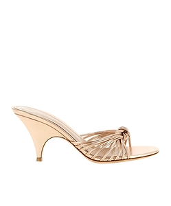 Gianvito Rossi Sofia Knotted-Strap Mules