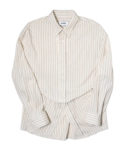 Pinstriped Long-Sleeved Shirt