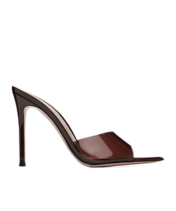 Logo Pointed High-Heeled Sandals