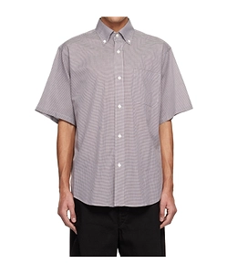Plaid Short-Sleeved Shirt
