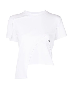 Embroidered-Logo Detail T-Shirt