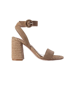 Thick Heel Rafite High-Heeled Sandals