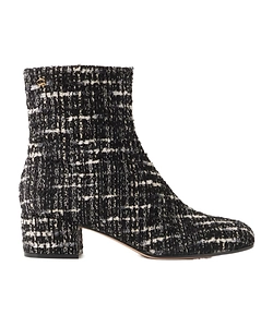 Tweed Short Boots