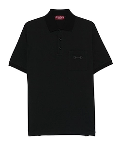 Gucci Stretch Piqué Polo Shirt