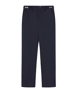 Casual Pants With Belt Loops