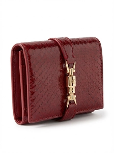 Gucci Jackie Python Medium Wallet