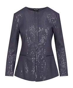 Giorgio Armani Sequined Textured Jacket