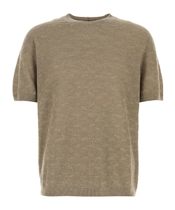 Giorgio Armani Operata Textured Knitted Top