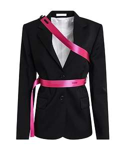 Helmut Lang Seatbelt Single-Breasted Blazer