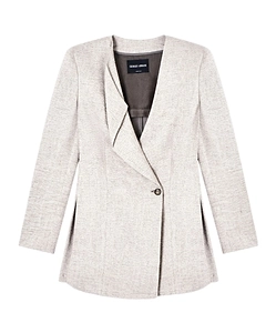 Long-Sleeved Suit Jacket